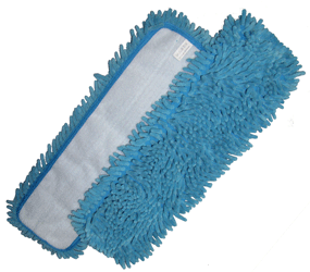 Frange microfibre Rasta pour support velcro 40cm