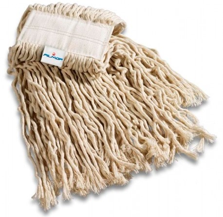 AP - Frange faubert coton blanc 350g sans bande