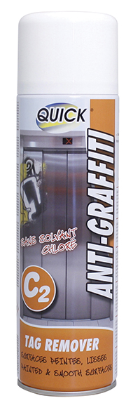 Nettoyant anti-graffiti pour surfaces peintes C2 QUICK / 500ml 