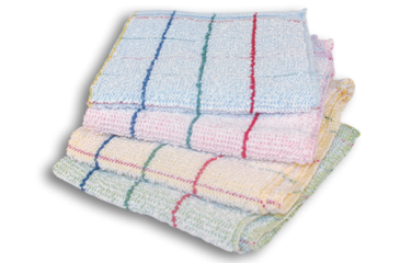 AP - Lavette bouclette verte 33x35cm