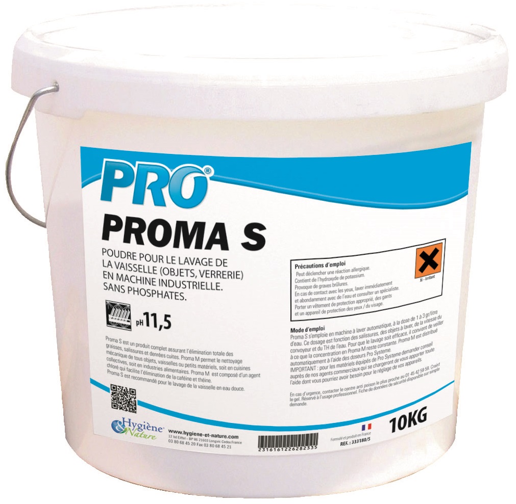 AP - Proma S - Poudre lave-vaisselle pro / 10Kg