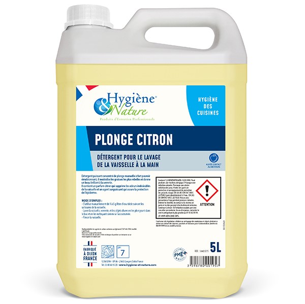 Pro Plonge Citron / 5L (remplacé par Vortha Plonge+ 3032)