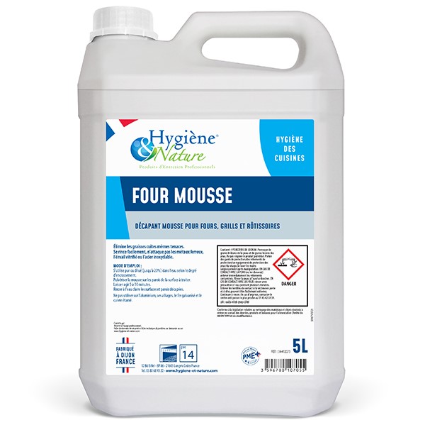 Pro Four Mousse - Décapant puissant pour four / 5L