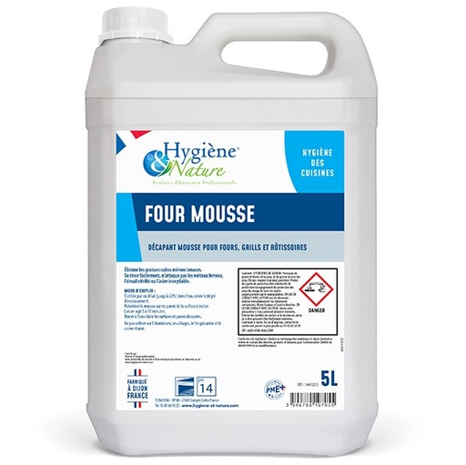 Pro Four Mousse - Décapant puissant pour four / 5L