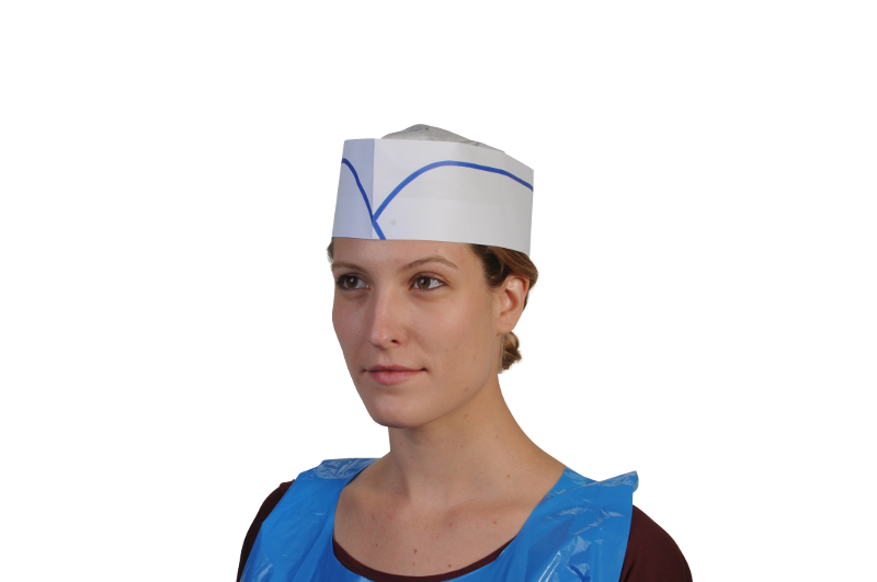 Calot papier blanc / Bte 100