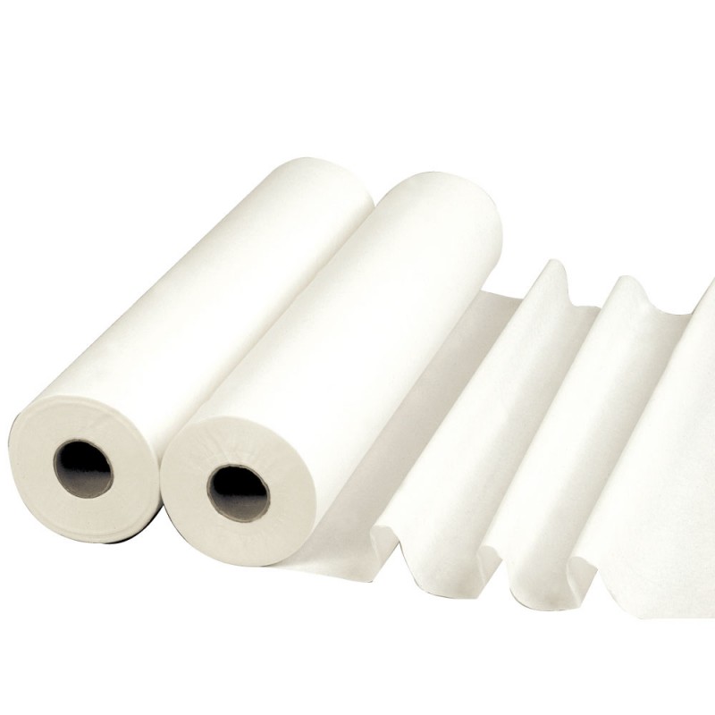 Drap d'examen blanc 40x50 Ecolabel / CT 9 rlx.