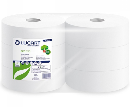 Papier toilette Maxi Jumbo 2p Ecolabel 812118 / CT 6 rlx.