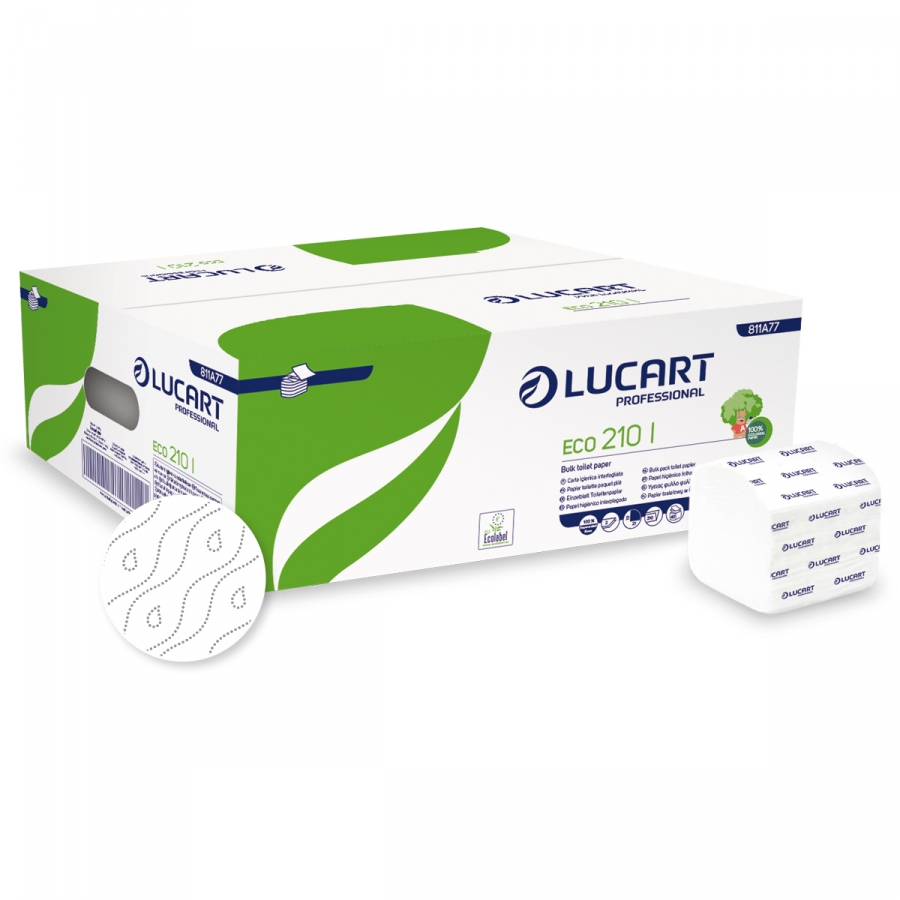 Papier toilette Multipack EcoLucart 210I - 811A77 / CT 40x230F