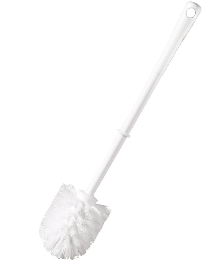 Brosse WC boule seule ABS blanc