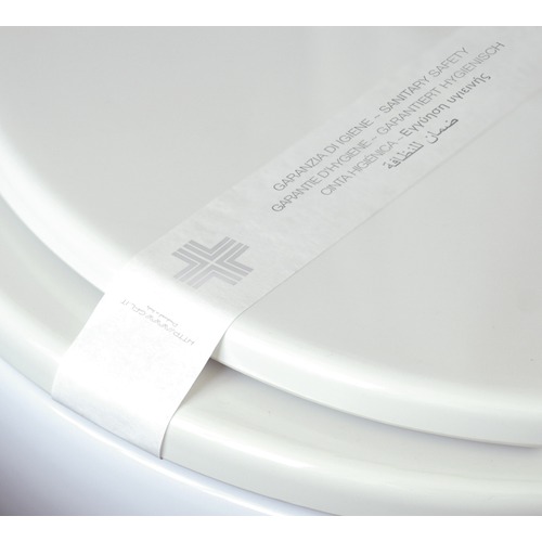 AP - Bande hygiène WC papier blanc 5x55cm G09N / CT 2000