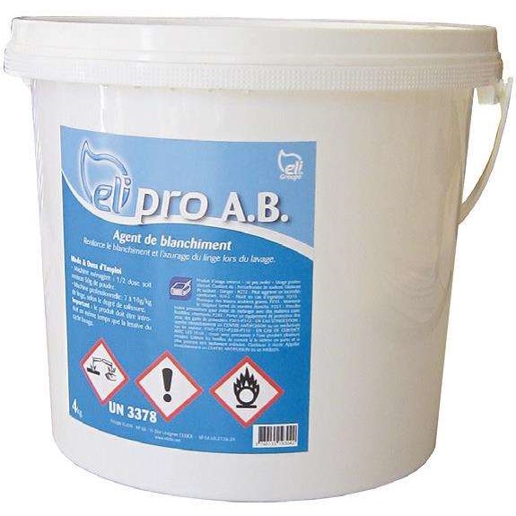 Poudre de blanchiment oxygénée AB / 4kg