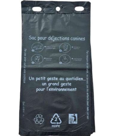 Sacs gants canin 18x40cm / CT 500