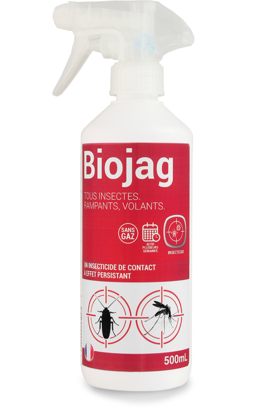 Insecticide BIOJAG écologique rampants et volants / 500ml