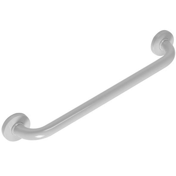 Duten barre d'appui droite 1200mm, époxy blanc