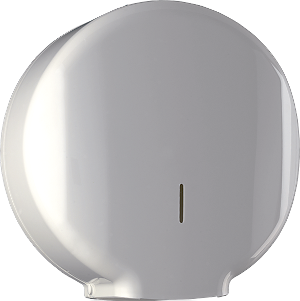 [5098] Distributeur papier hygiénique Maxi Jumbo 400m ABS blanc CP-0205-B