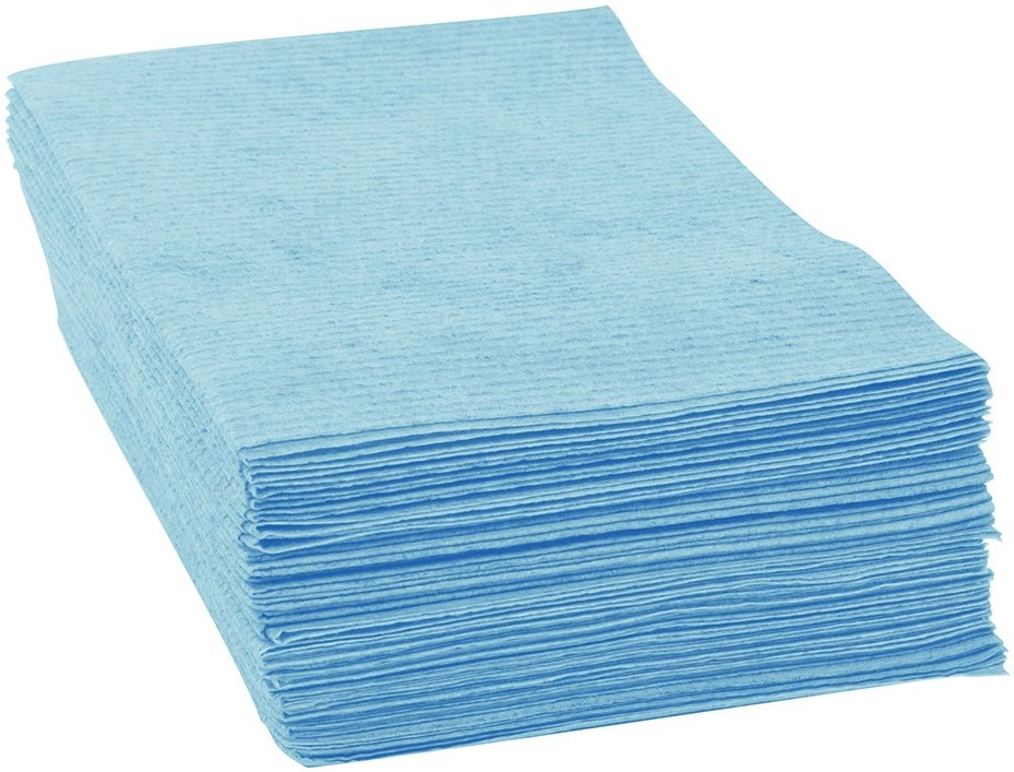[2082] Lavette Super 51x36cm / Pqt 25 (Bleu)