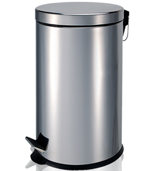 Poubelle à pédale Inox 20L