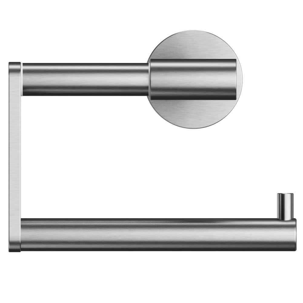 Porte rouleau papier hygiénique simple, inox brossé