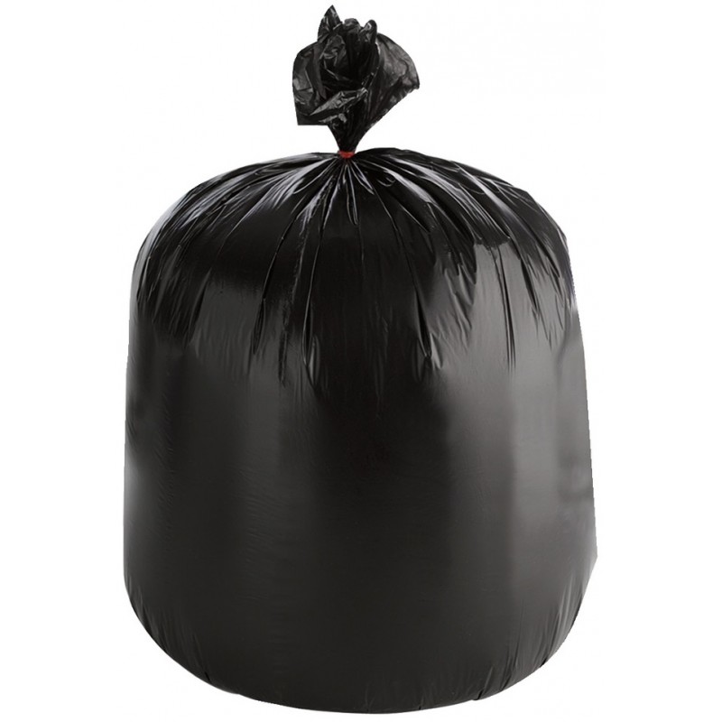 Sacs poubelles noir 50L RENF 35µ / CT 200