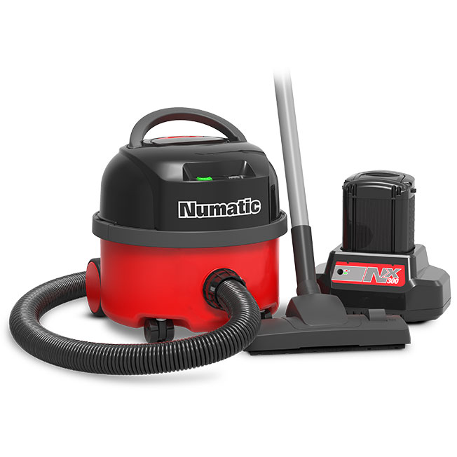 Numatic aspirateur poussière à batteries lithium "le rouge" - NBV190NX