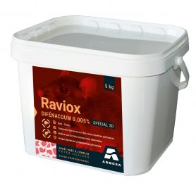 AP - Raticide / Souricide CLAC Pâte huilée (équivalent RAVIOX) seau 5Kg