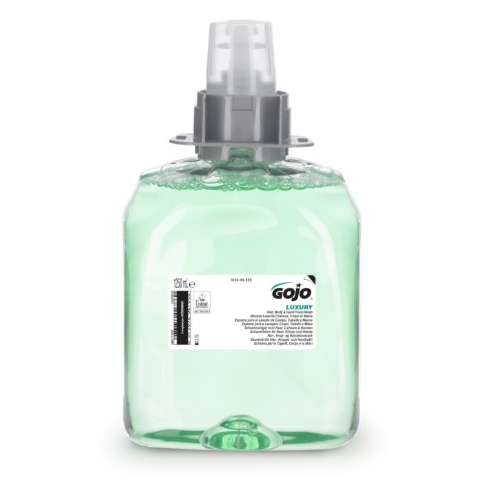 [PK_5163-03] AP - GOJO FMX 5163-03 Mousse Lavante Cheveux, Corps et Mains 1250ml / Colis de 3