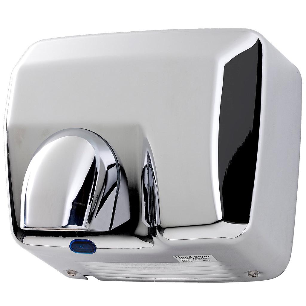 Duten 5477 sèche-mains automatique avec buse orientable 360°, inox brillant - Garantie 5 ans