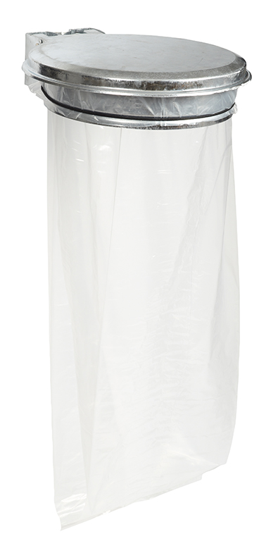 Collecteur déchet mural galvanisé sacs 110L