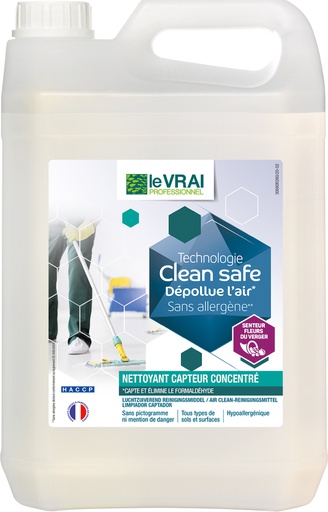 Le Vrai Clean safe nettoyant capteur concentré 4240 / 5L