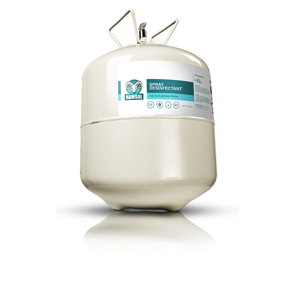 AP - RAMSOL Bombonne désinfectant assainisseur de surface / 22L