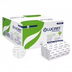 [5006] AP - Essuie-mains pliés Lucart Z20 ECO 864062E / CT 3000F