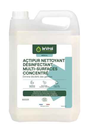 Actipur Multi-surfaces désinfectant virucide ultra concentré 6204 - 5501 Ecocert / 5L