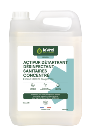 Actipur Nettoyant désinfectant virucide Sanitaires concentré 5524 Ecocert / 5L (remplace 5406)