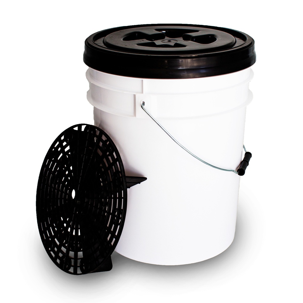 BUCKET FILTER Set complet, Seau avec grille de filtration et couvercle