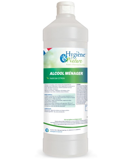 Alcool ménager citron ECOCERT / 1L