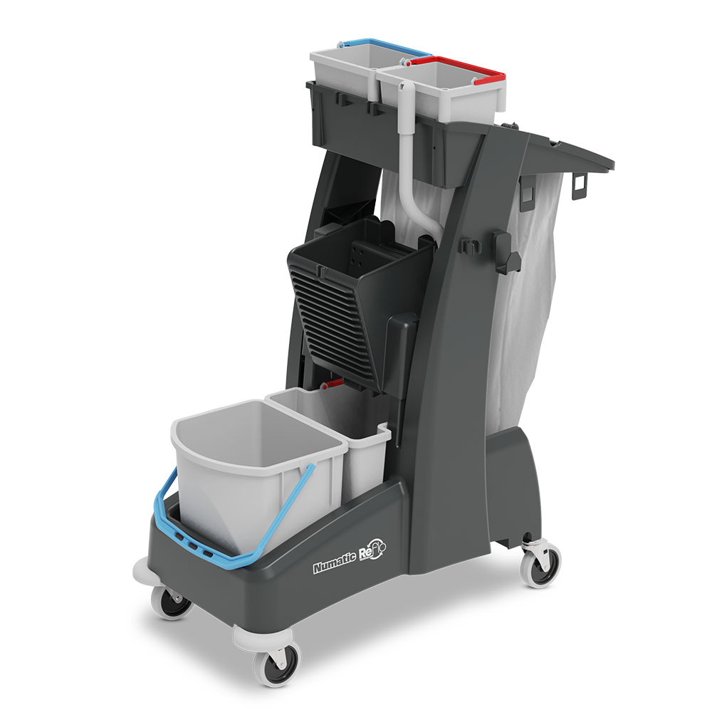 Numatic chariot de ménage à presse - MM4T