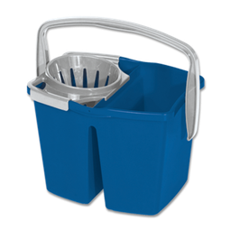 [1219] Seau de lavage  bi-bac 2x7L avec essoreur (gemini)