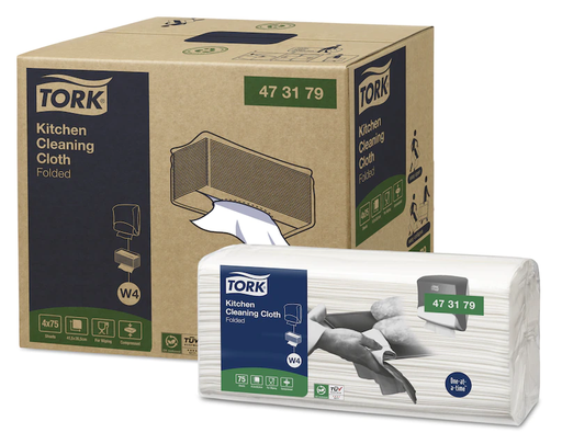 [2076] Tork Torchon pour cuisine 473179 / Pqt 75 (remplace Top-Pak )