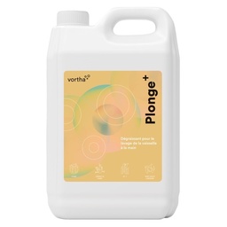 [3036] Vortha Plonge+ liquide vaisselle mains / 5L