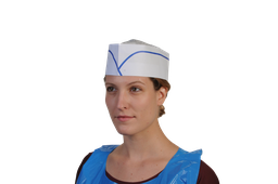 [3401] Calot papier blanc / Bte 100