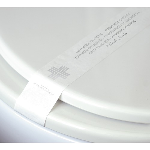 [5178] Bande hygiène WC papier blanc 5x55cm G09N / CT 2000