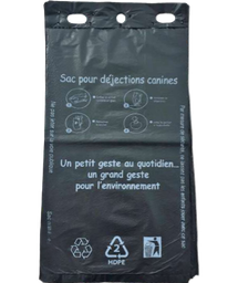 [8102] Sacs gants canin 18x40cm / CT 500