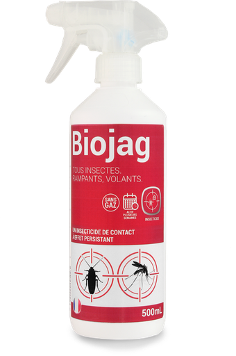 [8238] Insecticide BIOJAG écologique rampants et volants / 500ml