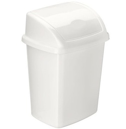 [8426] Poubelle à couvercle basculant plastique 50L