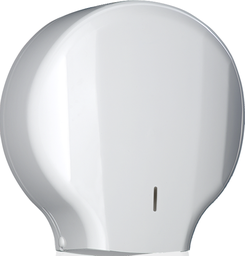 [5093] Distributeur papier hygiénique 200m Mini Jumbo ABS blanc - CP-0204-B