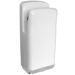 [5497] Sèche-mains vertical à air pulsé 1800W, blanc