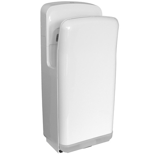 [5497] AP - Sèche-mains vertical à air pulsé 1800W, blanc