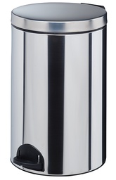 [8498] AP - Poubelle à pédale 20L, inox