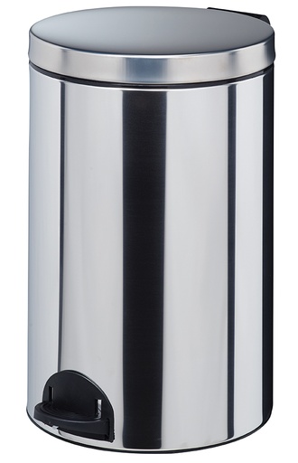 [8498] AP - Poubelle à pédale 20L, inox