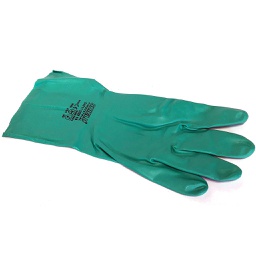 Gants ménage nitrile vert  / Paire